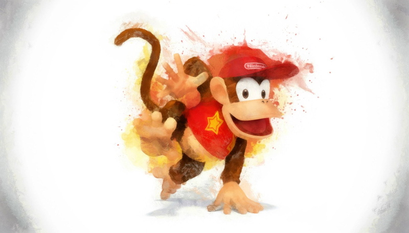 Super Smash Bros. for Nintendo 3DS and Wii U, Diddy Kong, 1080P, Super Smash Bros.