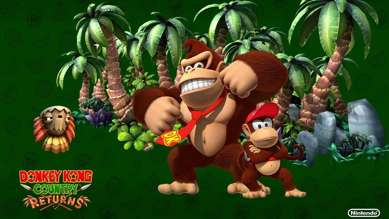 Donkey Kong, Donkey Kong Country Returns, 1080P, Diddy Kong