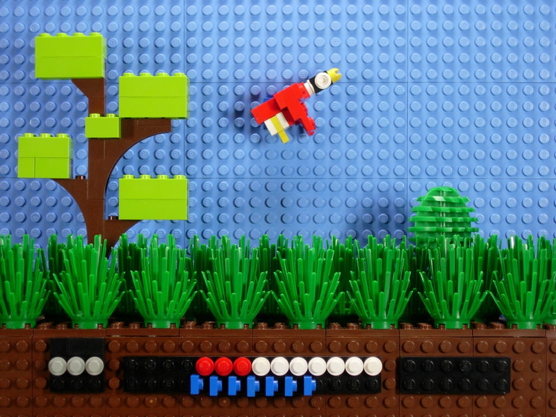 art, Duck Hunt, ducks, hunt, 480P, lego, x, hd, duck, animals