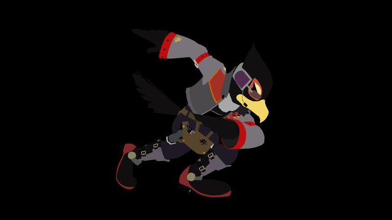 Falco Lombardi, Super Smash Bros. for Nintendo 3DS and Wii U, Super Smash Bros., Minimalist, Nintendo, 1080P