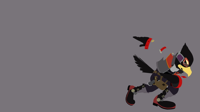 1080P, Nintendo, Super Smash Bros. for Nintendo 3DS and Wii U, Falco Lombardi, Super Smash Bros., Minimalist