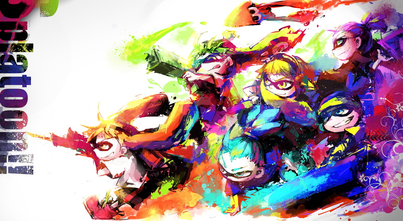 Squid, Gun, Inkling (Splatoon), Video Game, Squid Girl, Splatoon, 2K
