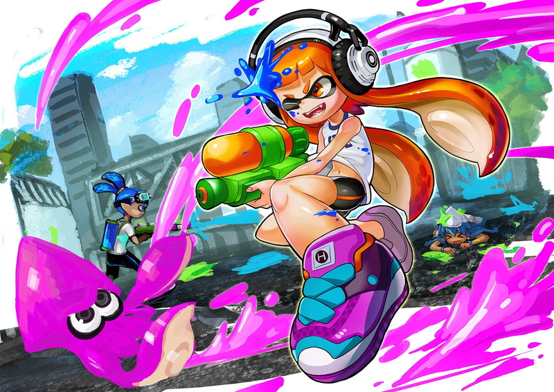 720P, Video Game, Inkling (Splatoon), Splatoon