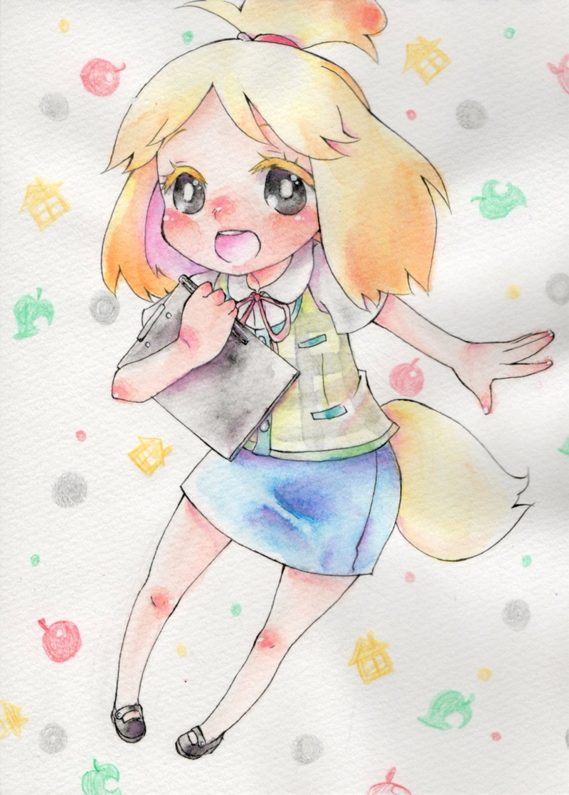 Isabelle (Animal Crossing), 1080P, Animal Crossing New Horizons