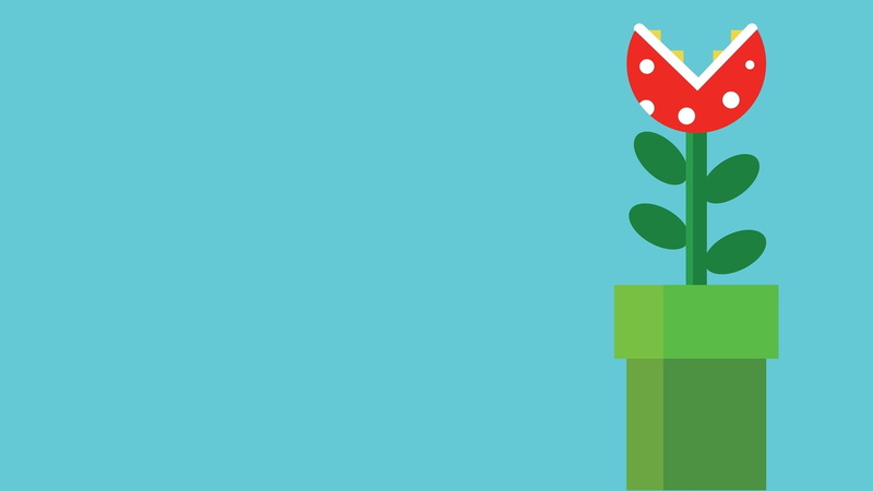Mario, 1080P, Super Mario Bros., Piranha Plant