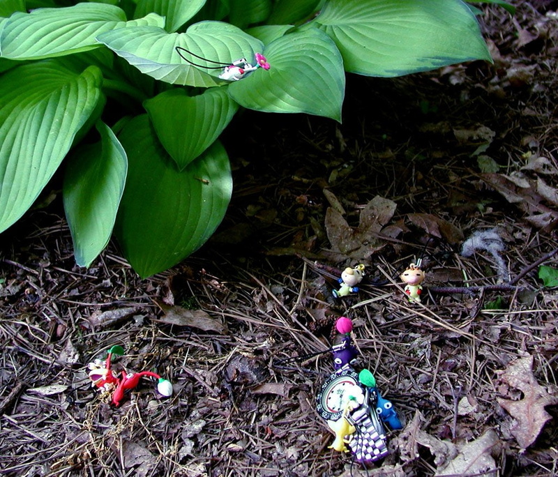 Pikmin, 480P, green, plant