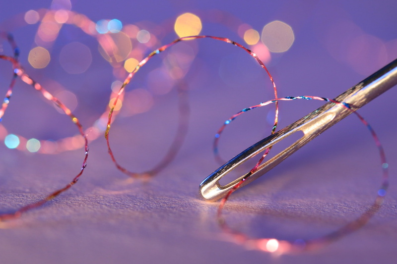 Blik, thread, ear, needle, 1080P