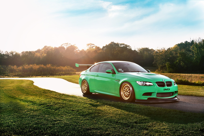 tree, race car, transportation, engine, grass, green color, green, mode of Transport, land, motor Vehicle, reflection, design, land Vehicle, nature, sports Car