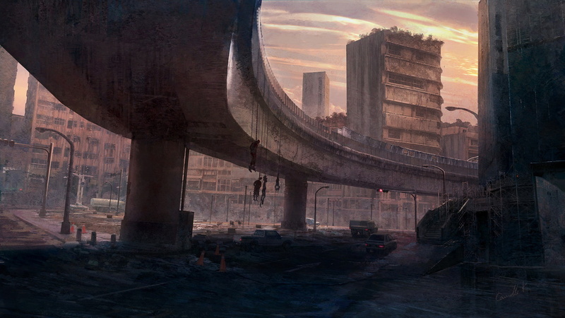 death, the city, destruction, 1080P, Cartel Style