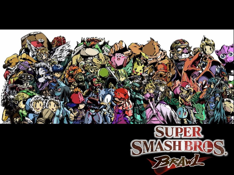 720P, Super Smash Bros. Brawl, indoors, super, smash, human representation, representation, large group of objects, communication, transfer print