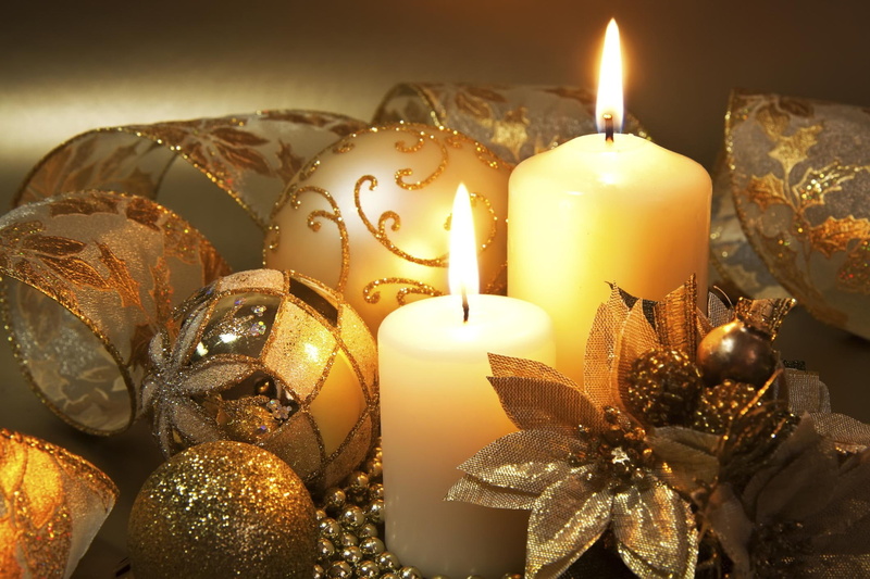 warmth, christmas, candles, candle, holidays, 1080P