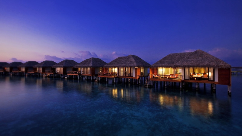 water, travel Locations, lake, illuminated, holiday Villa, beauty In Nature, coastline, hotel, tourist Resort, travel Destinations, summer, nature, night