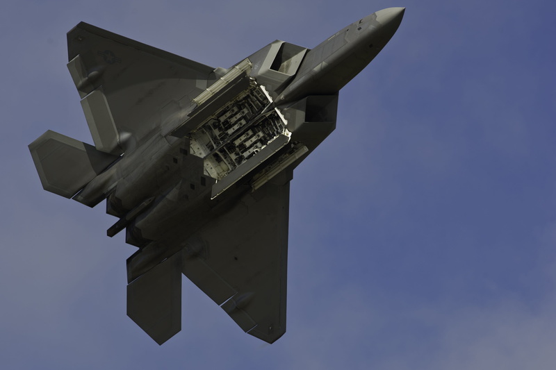 Jet, nature, Fighter, army, security, f-22, clear sky, military airplane, mission, transportation, Jet, mode of transportation, air force, Plane, outdoors