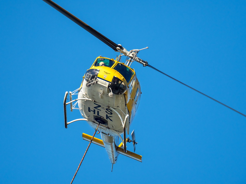 blue, healthcare and medicine, chopper, rotor, low angle view, clear sky, airplane, heli, outdoors, white, blade, sky, help, air, fire fighting helicopter