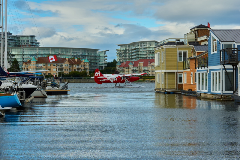 sky, sea, nature, water, port, river, waterfront, architecture, day, mode of transportation, canada, building exterior, nautical vessel, sailboat, city