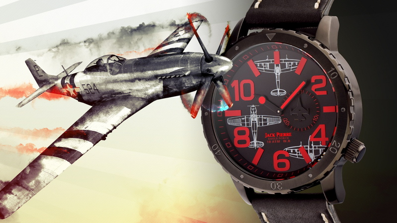 red, plane, Jack Pierre, watch, 2K