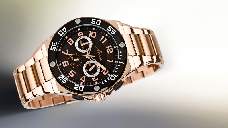 1080P, copper, Jack Pierre, mens wristwatch