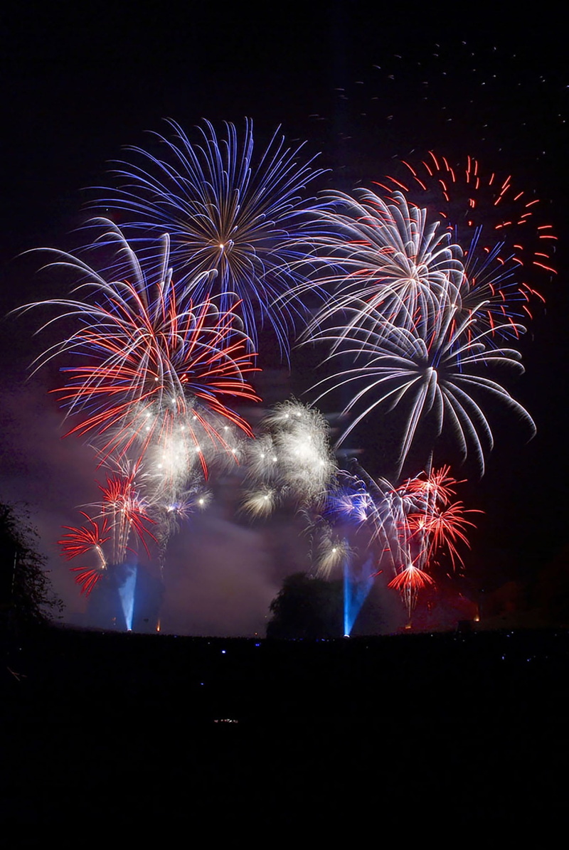 sky, exploding, event, celebration event, bonfire, blurred motion, outdoors, burst, sparks, arts culture and entertainment, firework, firework - man made object