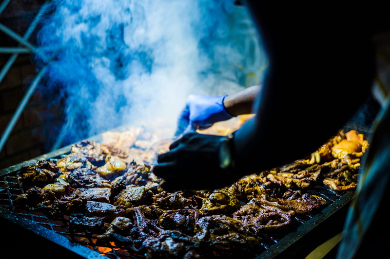 freshness, holding, hand, midsection, meat, day, south africa, human body part, braai, human hand, preparation, 4K, heat - temperature, one person, selective focus