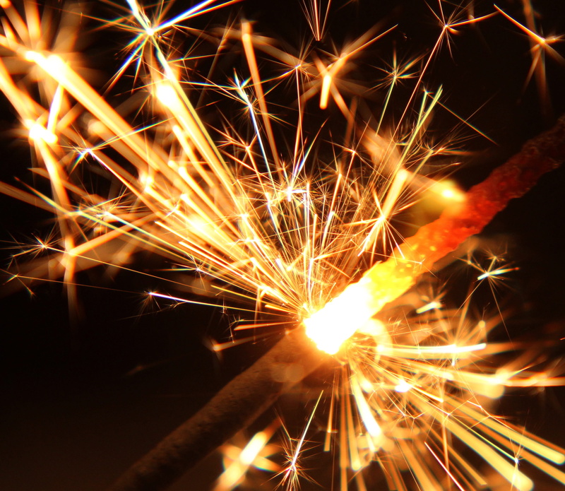 fire, night, lights, firework display, glowing, spark, party, burning, celebration, flame, motion, no people, candles, heat - temperature, nature, 2K