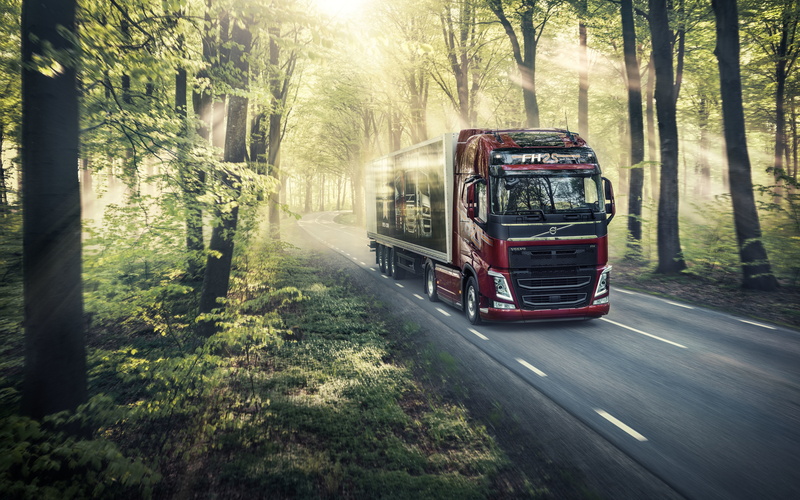 Volvo, 8K, Vehicles, Truck, Sunbeam, Vehicle