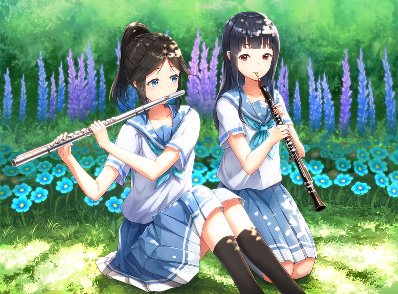 Nozomi Kasaki, Sound! Euphonium, 1080P, Anime, Mizore Yoroizuka
