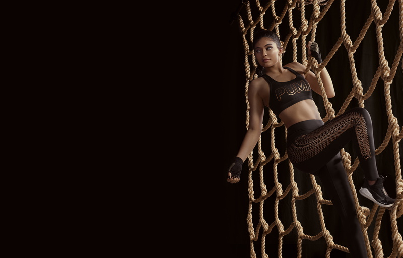 8K, 8K, 4K, Kylie Jenner, Puma campaign, Velvet Rope Collection, 2018
