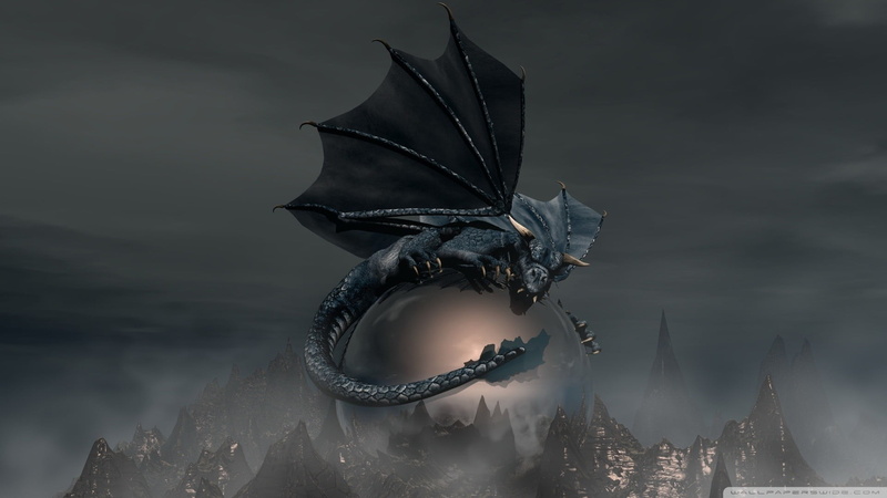 water, dark fantasy, travel destinations, close-up, dragon, day, no people, outdoors, motion, cloud - sky, sky, spooky, fantasy art, architecture, black