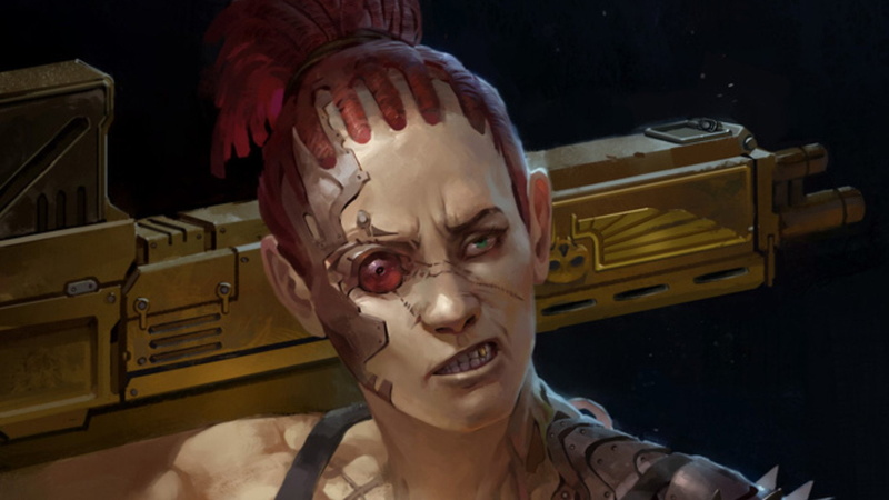 Sci Fi, Scar, Cyborg, Imperial Guard, 1080P, Women Warrior