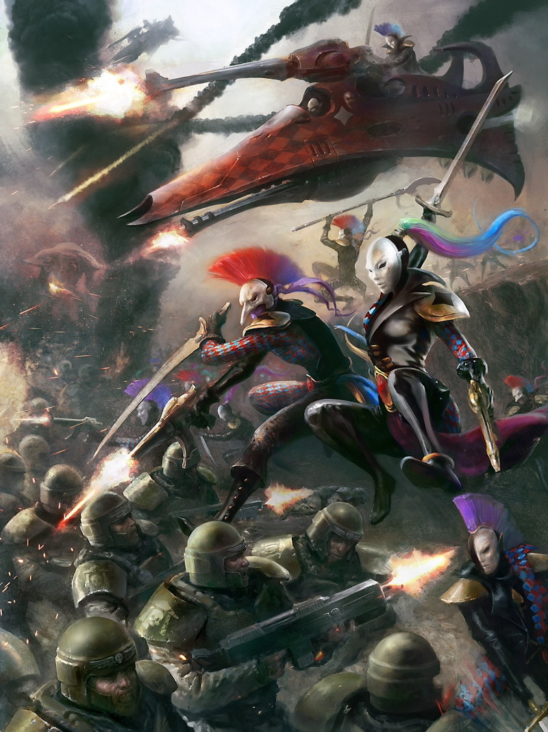 1535x2048 px, Eldar, Imperial Guard, 1080P, Warhammer 40