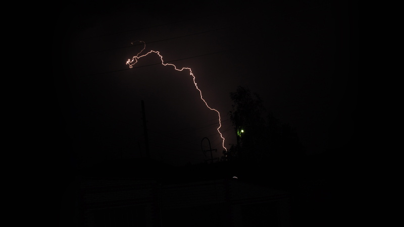 power in nature, landscape, nature, lightning, communication, copy space, no people, outdoors, dark, night, beauty in nature, thunderstorm, 5K, illuminated