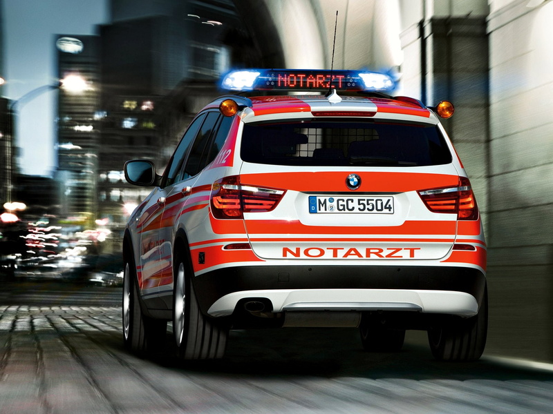 ambulance, notarzt, f25, emergency, suv, bmw, 1080P, firetruck, xdrive20d, 2011, x 3