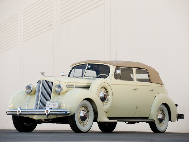 sedan, packard, retro, luxury, 1601 1197, 1937, 1080P, convertible