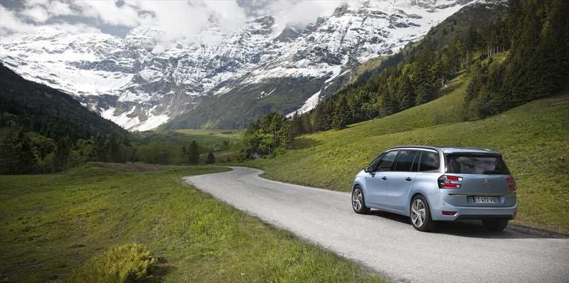 non-urban scene, citroen, c, day, 1080P, picasso, motor vehicle, environment, winter, travel, grand, landscape, car, transportation, sports utility vehicle