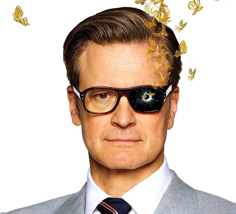 menswear, man, eyeglasses, actor, men, looking at camera, glasses, mature adult, poster, indoors, hairstyle, Kingsman: The Golden Circle (2017), studio shot