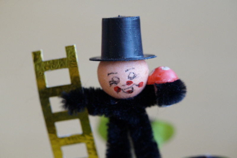 desire, turn of the year, new years day, craft, still life, close-up, representation, new years eve, symbol of good luck, portrait, studio shot, chimney sweep