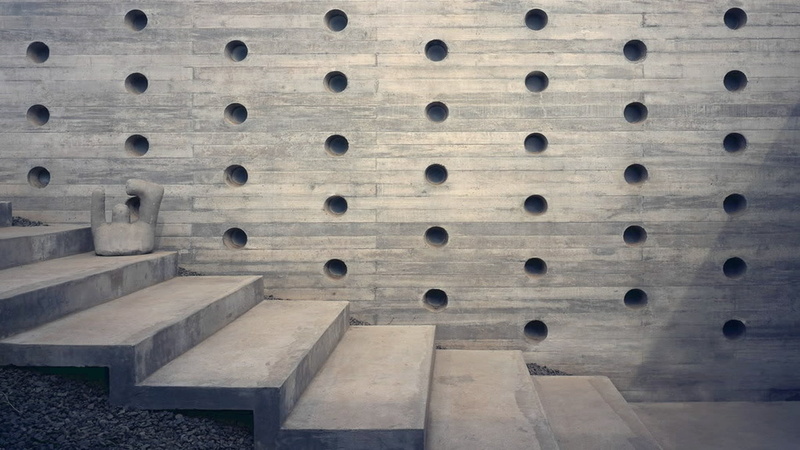 no people, 1080P, geometric shape, full frame, backgrounds, design, wood - material, concrete, steps, shape, absence, high angle view, building, indoors