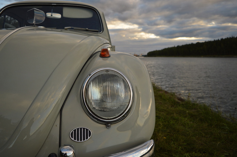 reflection, water, luxury, nature, close-up, land, car, day, cloud - sky, no people, sky, transportation, plant, 1080P, headlight, motor vehicle, volkswagen volkswagen beetle vintage headlights old car oldtimer belgium water