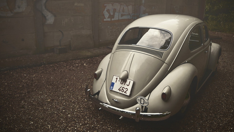 Volkswagen, Volkswagen Beetle, Belgium, Oldtimer, vehicle, 1080P, car, vintage
