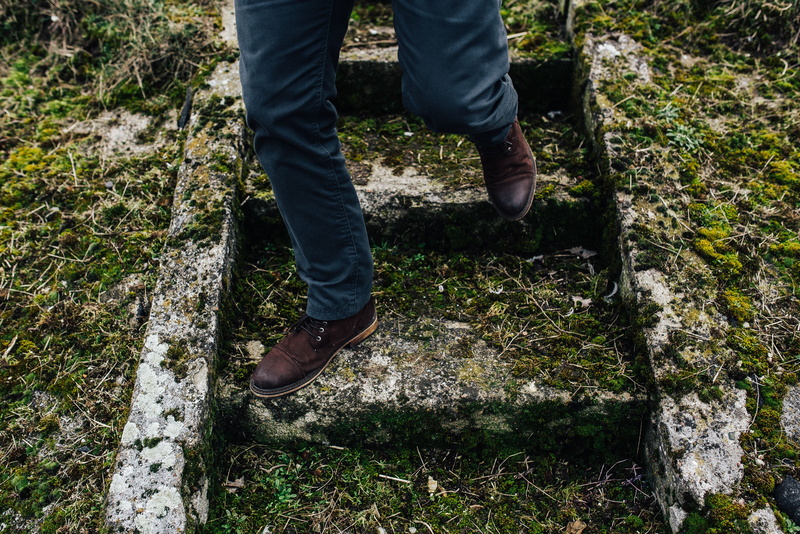 limb, day, human limb, outdoors, human Leg, moss, men, lifestyles, boat, plant, low section, boot, nature, sea, standing, one Person, jeans, water, one man only