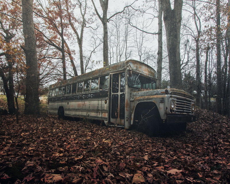 abandoned, 1080P, vehicle, wreck, buses