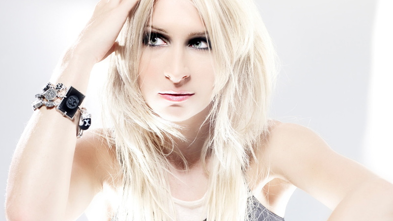 fashion model, guano apes, headshot, blonde, singer, glamour, brightly lit, long hair, blond hair, white background, 1080P, body part, beautiful people