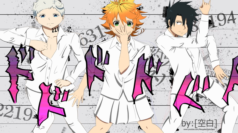 4K, The Promised Neverland, Anime