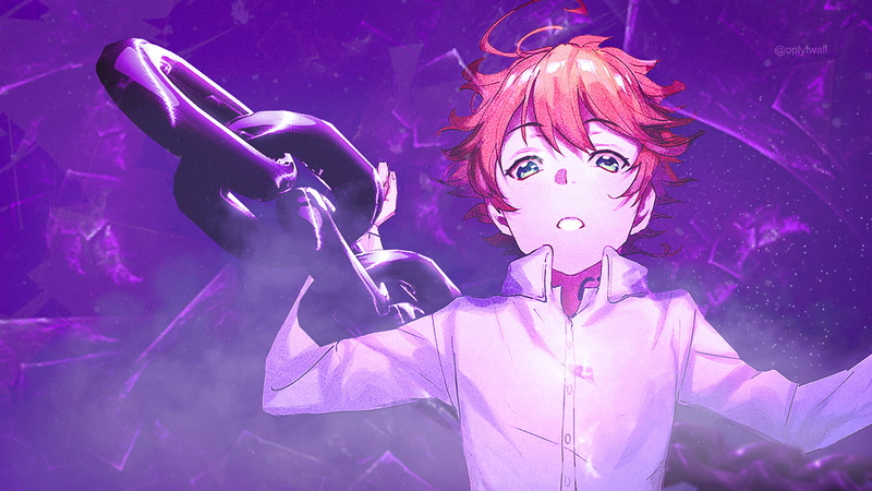 anime, manga, The promised neverland, Emma (The Promised Neverland), Composite, 1080P