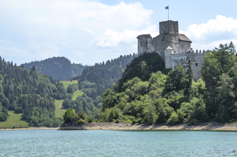 monuments, river, the past, travel, travel destinations, tourism, architecture, day, on the hill, plant, 4K, dignified, water, rock, castle ruins, tourist attractions
