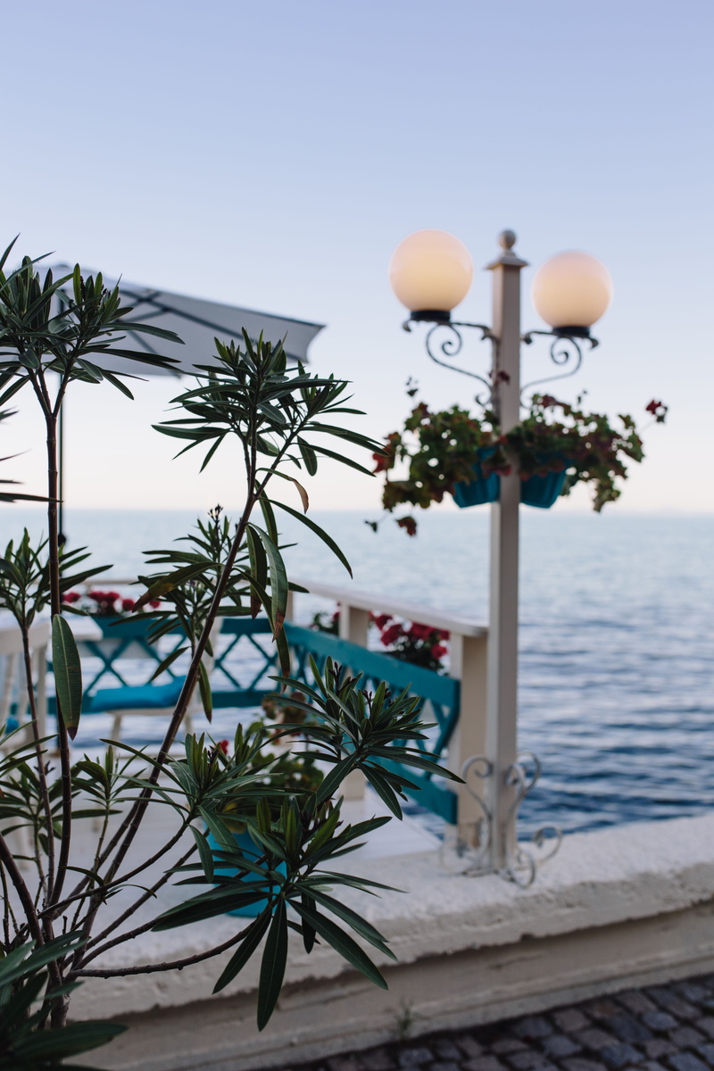 horizon over water, built structure, cloud - sky, Bulgaria, tourist Resort, tree, vacations, communication, Europe, beach, summer, Restaurants, 5K, Nessebar