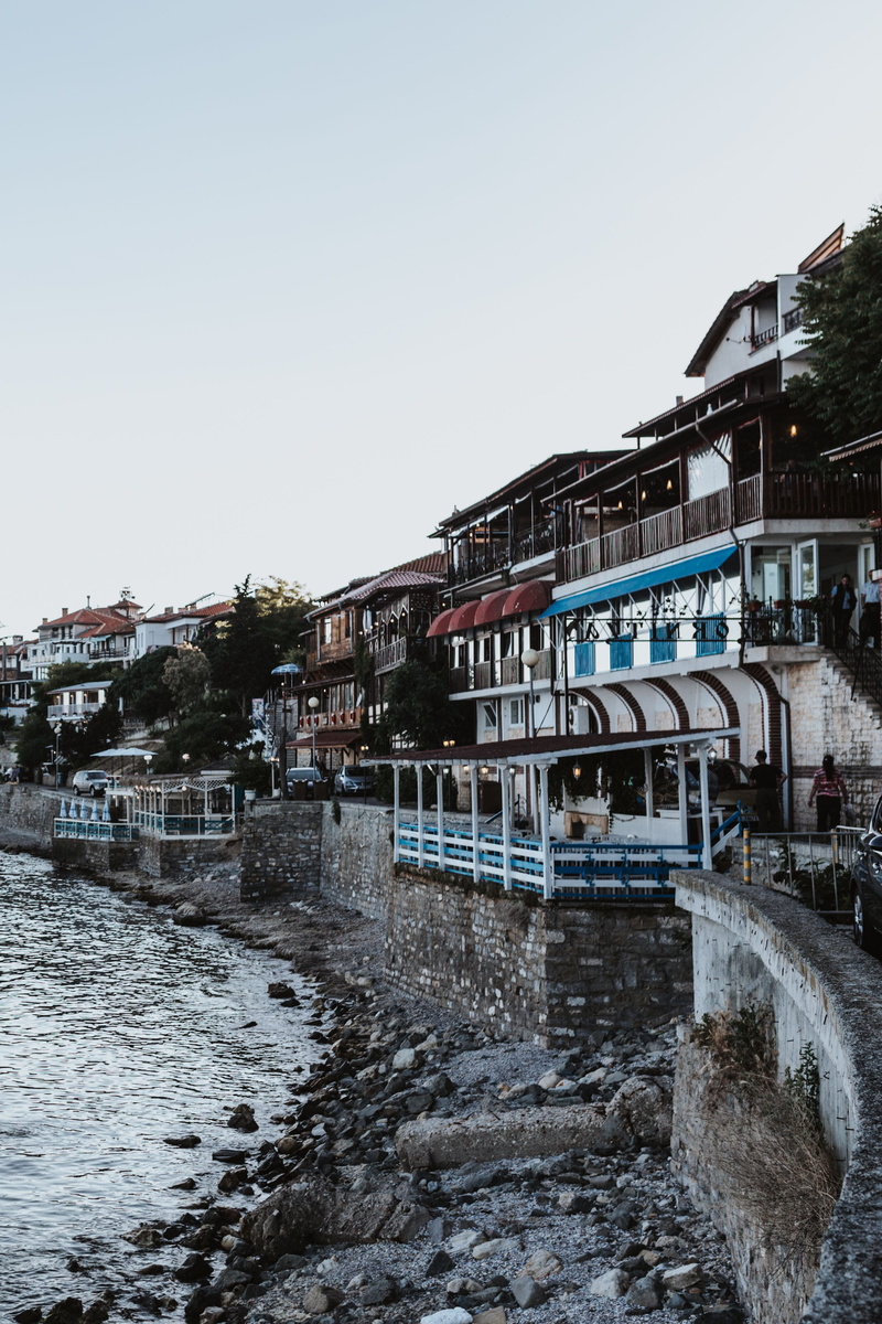 bridge, nature, unesco, buildings, house, outdoors, travel Destinations, city, connection, town, building, old town, historic, river, landscape, building exterior