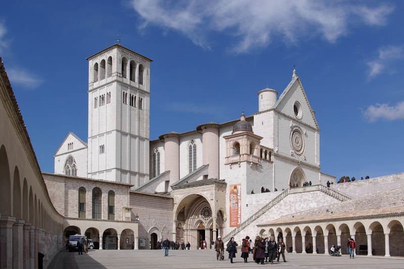 heritage, group of people, friars minor, sky, Basilica, city, famous, tourism, roman catholic, large group of people, building exterior, unesco world heritage site
