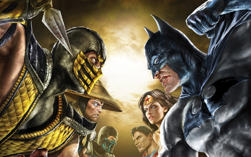 kombat, comics, raiden, video, wonder, woman, games, superman, x, art, hats, subzero, scorpion, conical, mortal, 720P, DC comics, dc, Batman, hd
