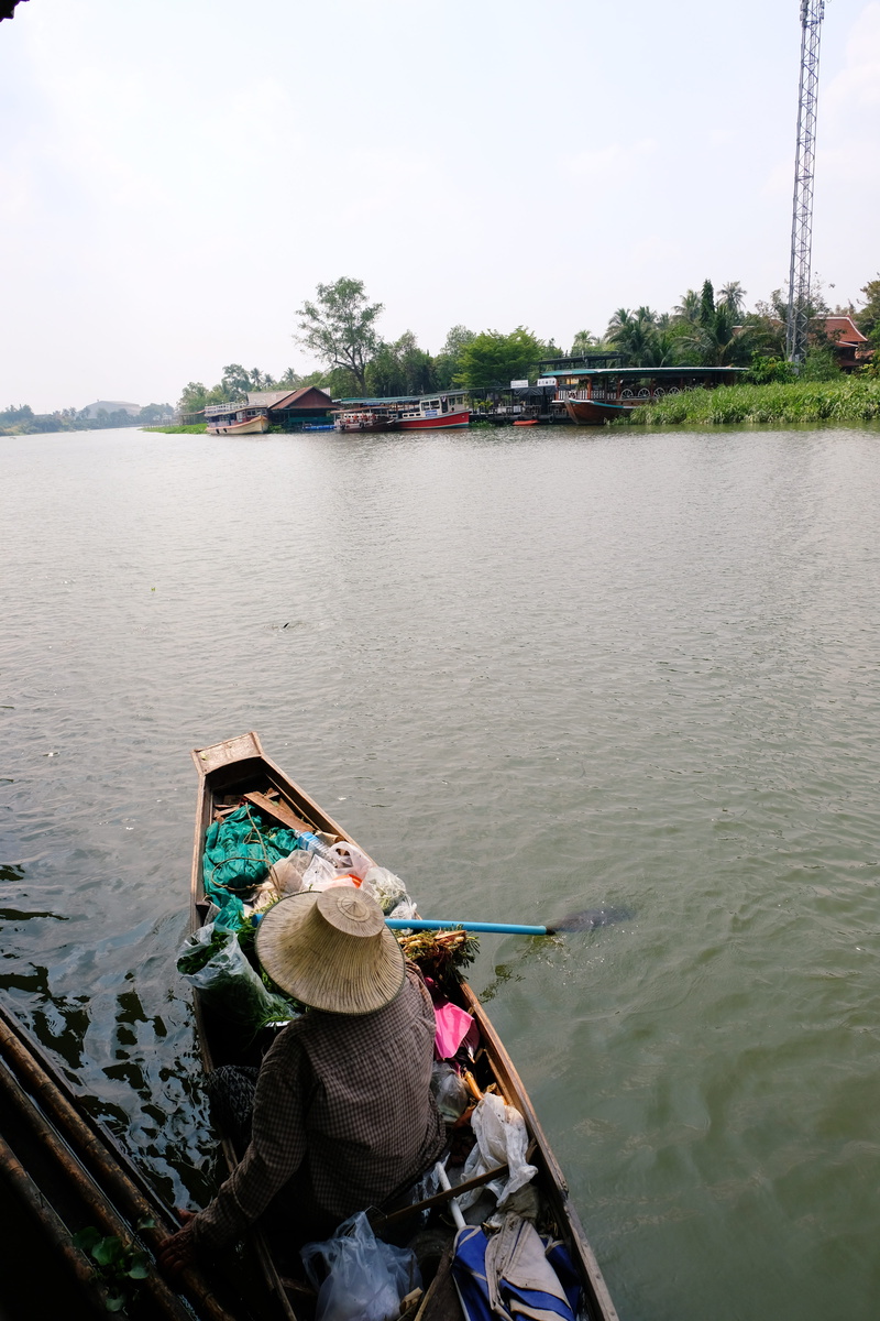 life, people, nature, water, men, don wai floating market, day, thailand, river, plant, asia, hat, 5K, boat, transportation, outdoors, mode of transportation